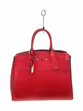Louis Vuitton City Steamer RED Cowhide RED